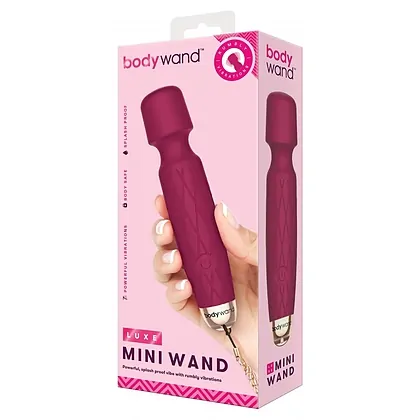 Vibrator Bodywand Luxe Mini USB Roz