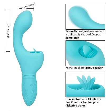 Vibrator Butterfly Kiss Flicker Albastru