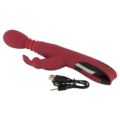 Vibrator Cu incalzire You2Toys Rabbit Rosu