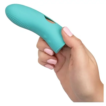 Vibrator Deget Silicone Marvelous Tickler Turcoaz