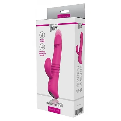 Vibrator Dream Toys Heating Thruster Fuchsia