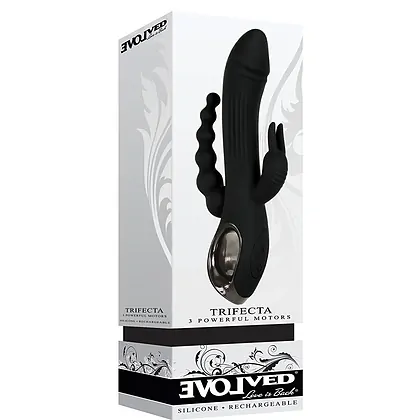 Vibrator Evolved Trifecta Negru