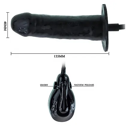 Vibrator Gonflabil Bigger Joy Negru