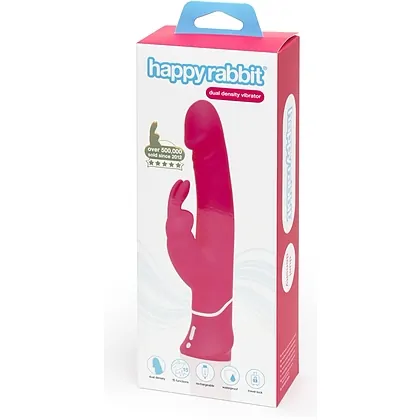 Vibrator Happy Rabbit Realistic Dual Density Roz