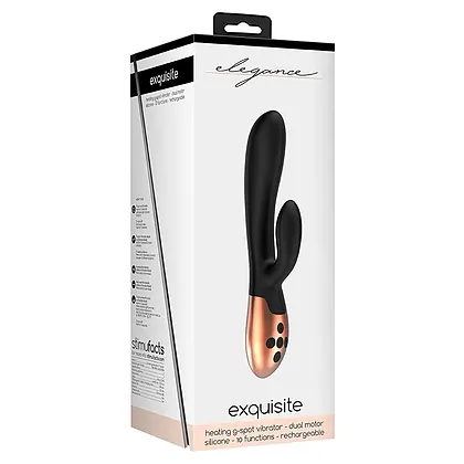 Vibrator Heating Punctul G Exquisite Negru