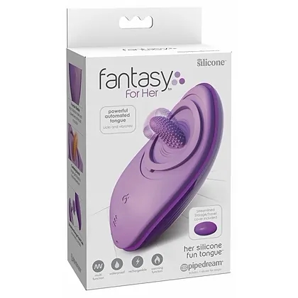 Vibrator Her Silicone Fun Tongue Mov