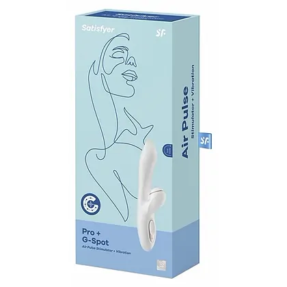 Vibrator Iepuras Satisfyer Profesional Punctul G Alb