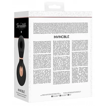 Vibrator Invincible Negru