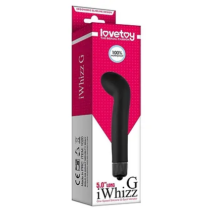 Vibrator iWhizz G 12.5cm Negru