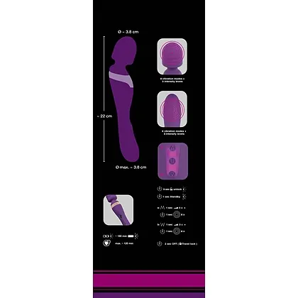 Vibrator Javida Double Massager Mov