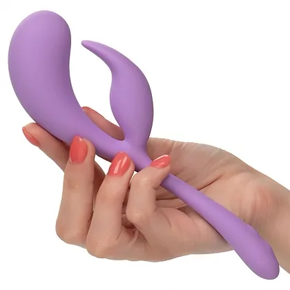 Vibrator Liquid Silicone Dual Flicker Mov