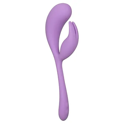 Vibrator Liquid Silicone Dual Flicker Mov