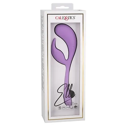 Vibrator Liquid Silicone Dual Flicker Mov