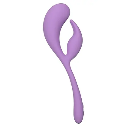 Vibrator Liquid Silicone Dual Flicker Mov