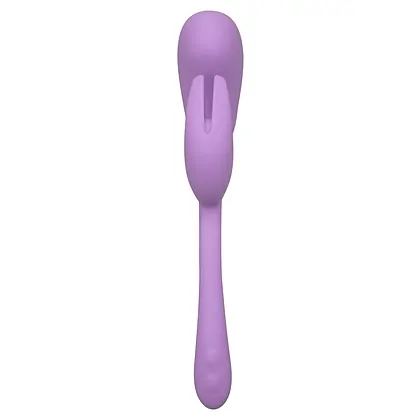 Vibrator Liquid Silicone Dual Flicker Mov