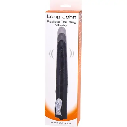 Vibrator Long John Negru