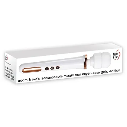 Vibrator Magic Massager Rose Gold Edition Alb