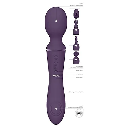 Vibrator Nami Pulse Wave And Vibrating Wand Mov