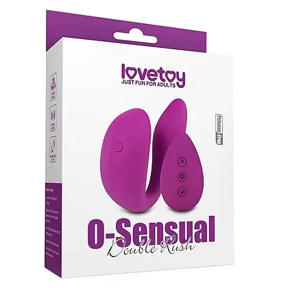 Vibrator O-Senzual Double Rush Mov