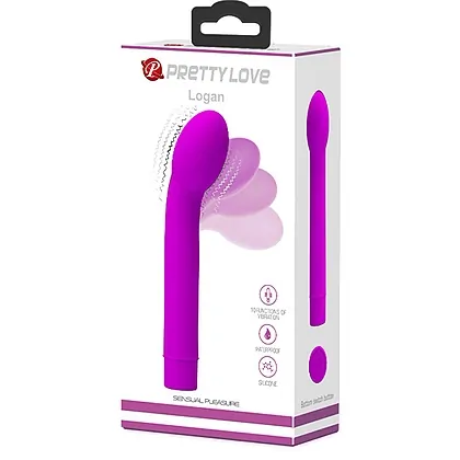 Vibrator Pretty Love Logan Bendable Punct G Mov