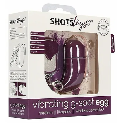 Vibrator Punctul G Egg Medium Mov