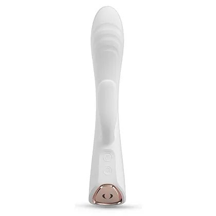 Vibrator Rabbit Dorcel Flexi Heating Alb