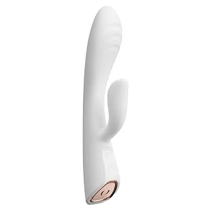 Vibrator Rabbit Dorcel Flexi Heating Alb