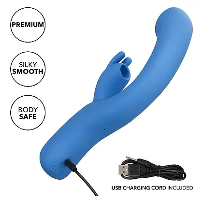 Vibrator Rabbit Elite Suction Albastru