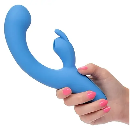 Vibrator Rabbit Elite Suction Albastru