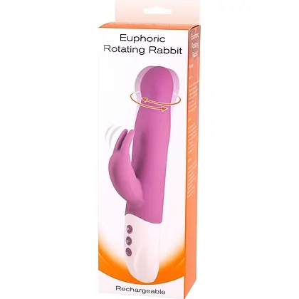 Vibrator Rabbit Euphoric Rotating Reincarcabil Roz