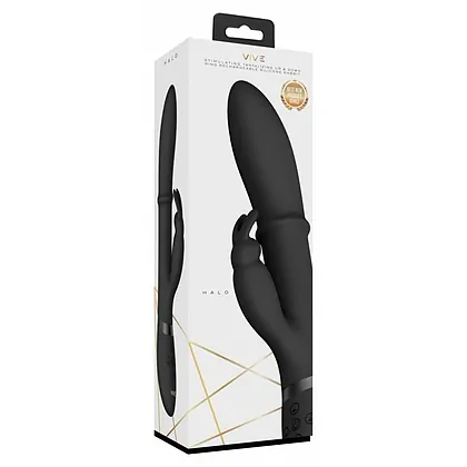 Vibrator Rabbit Halo Negru