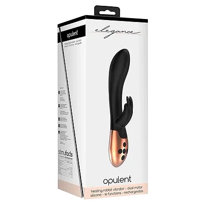 Vibrator Rabbit Heating Opulent Negru