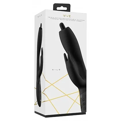 Vibrator Rabbit Nilo Negru