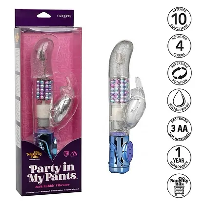 Vibrator Rabbit Party in My Pants Transparent