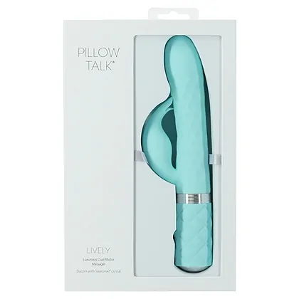 Vibrator Rabbit Pillow Talk Lively Turcoaz