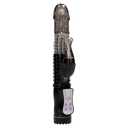 Vibrator Rabbit Vibrating Dolphin Negru