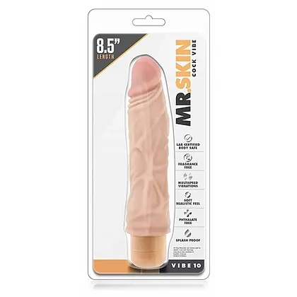 Vibrator Realistic Mr. Skin Penis Vibe 10inch