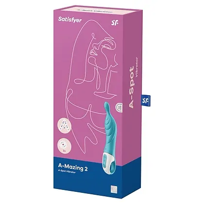 Vibrator Satisfyer A-mazing 2 Turcoaz