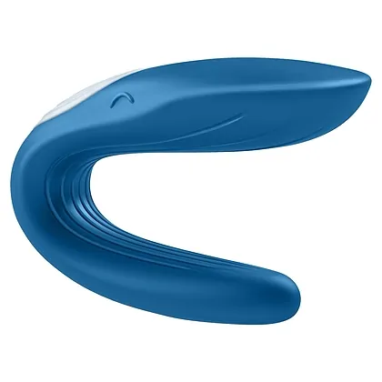 Vibrator Satisfyer Cuplu Partner Whale Albastru