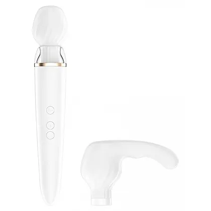 Vibrator Satisfyer Double Wand-er XXL Alb