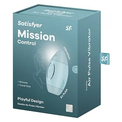 Vibrator Satisfyer Mission Control Albastru