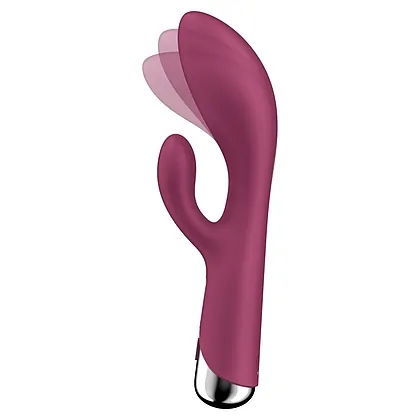 Vibrator Satisfyer Spinning Rabbit 1 Rosu