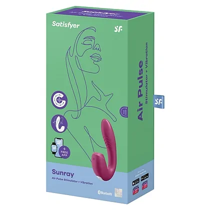 Vibrator Satisfyer Sunray Berry Mov