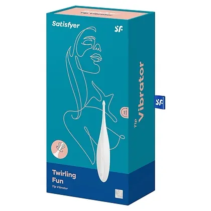 Vibrator Satisfyer Twirling Fun Alb