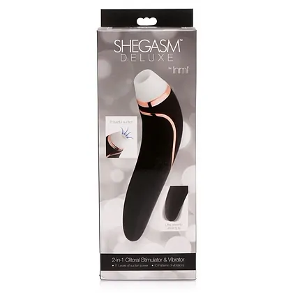 Vibrator Shegasm Deluxe Negru