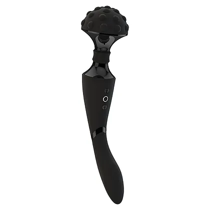 Vibrator Shiatsu Bendable Massager Wand Negru