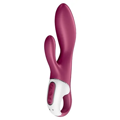 Vibrator Smart Cu Incalzire Heated Satisfyer Rosu