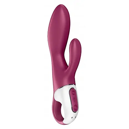 Vibrator Smart Cu Incalzire Heated Satisfyer Rosu