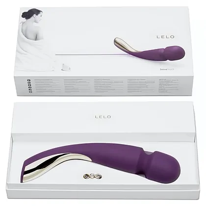 Vibrator Smart Pentru Masaj Lelo Wands Large Plum Mov