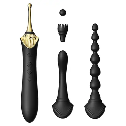 Vibrator Zalo Bess 2 Clitoral Massager Obsidian Negru